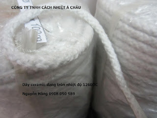 Dây sợi gốm Ceramic chịu nhiệt, chống cháy | Cách nhiệt Á Châu Ceramic%2BFiber%2BRope14
