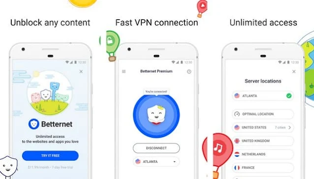 تحميل افضل برنامج VPN مجاني للاندرويد