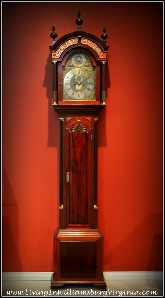 Living In Williamsburg, Virginia Grandfather Clock, Dewitt Wallace
