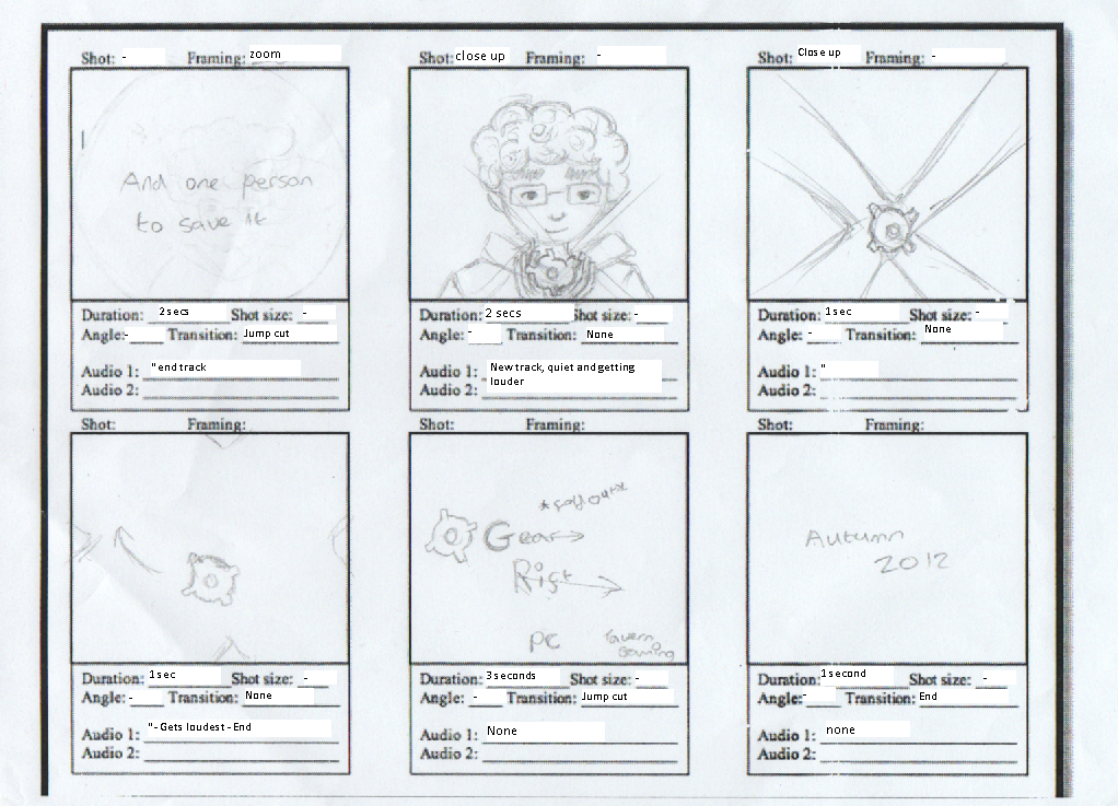 Charlotte5104 Storyboard TV Advert 1