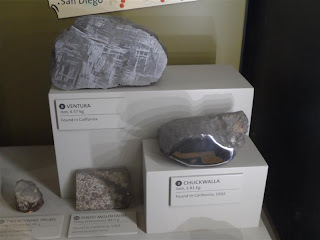 Fragmentos de meteoritos que caíram na California