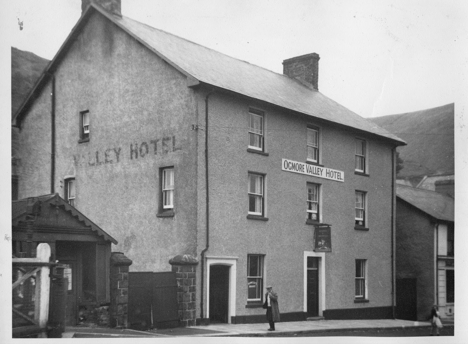 Brew Wales Now and Then, former Ogmore Valley Hotel, Ogmore Vale