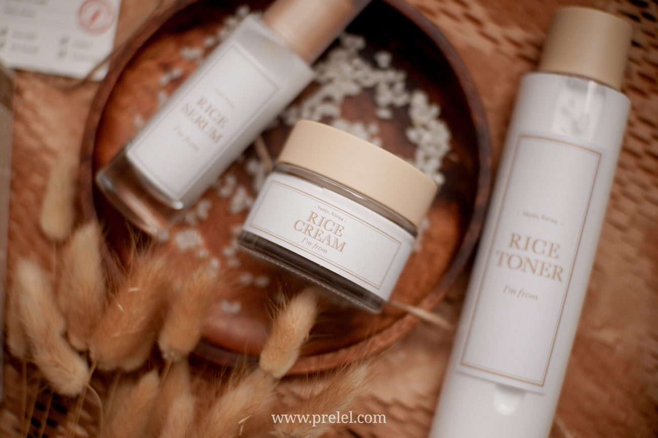 I'm from Rice Toner, Serum and Cream Review