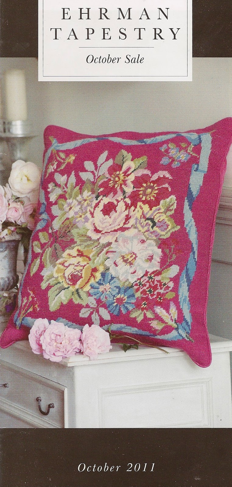 My Purple Velvet Box Full of Stuff Ehrman Tapestry Sale Catalogue