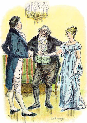 Elizabeth es presentada al señor Darcy