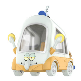 Pop Mart Squidward Microcar Licensed Series SpongeBob Sightseeing Car Series Figure