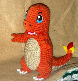 PATRON GRATIS CHARMANDER | POKEMON AMIGURUMI 16