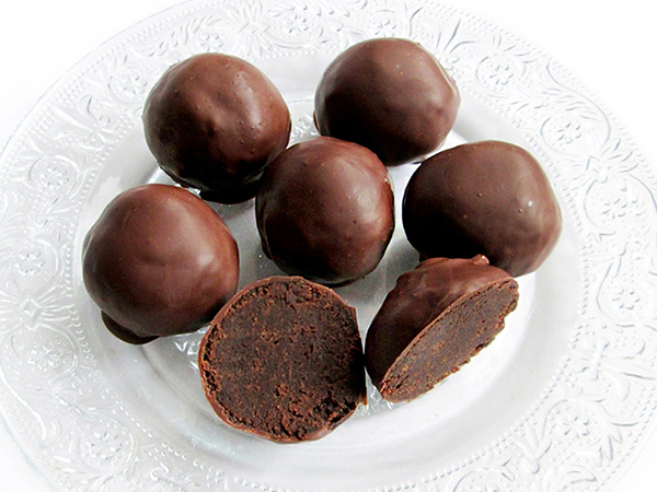 Mud cake truffles tinascookings.blogspot.com