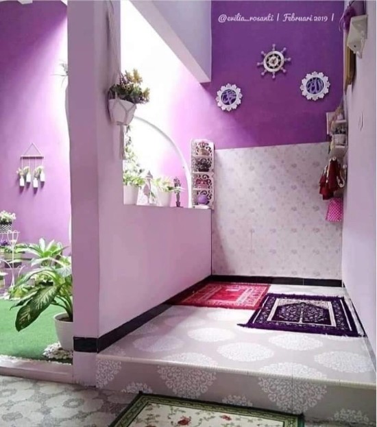 Lingkar Warna 59 Ide Inspiratif Desain Mushola Minimalis Di Dalam