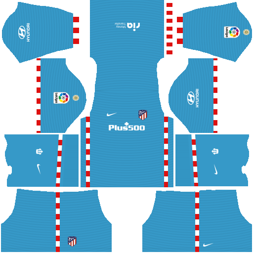 Dream League Soccer Kits 512x512 Kits Atletico Madrid 2020 Dls