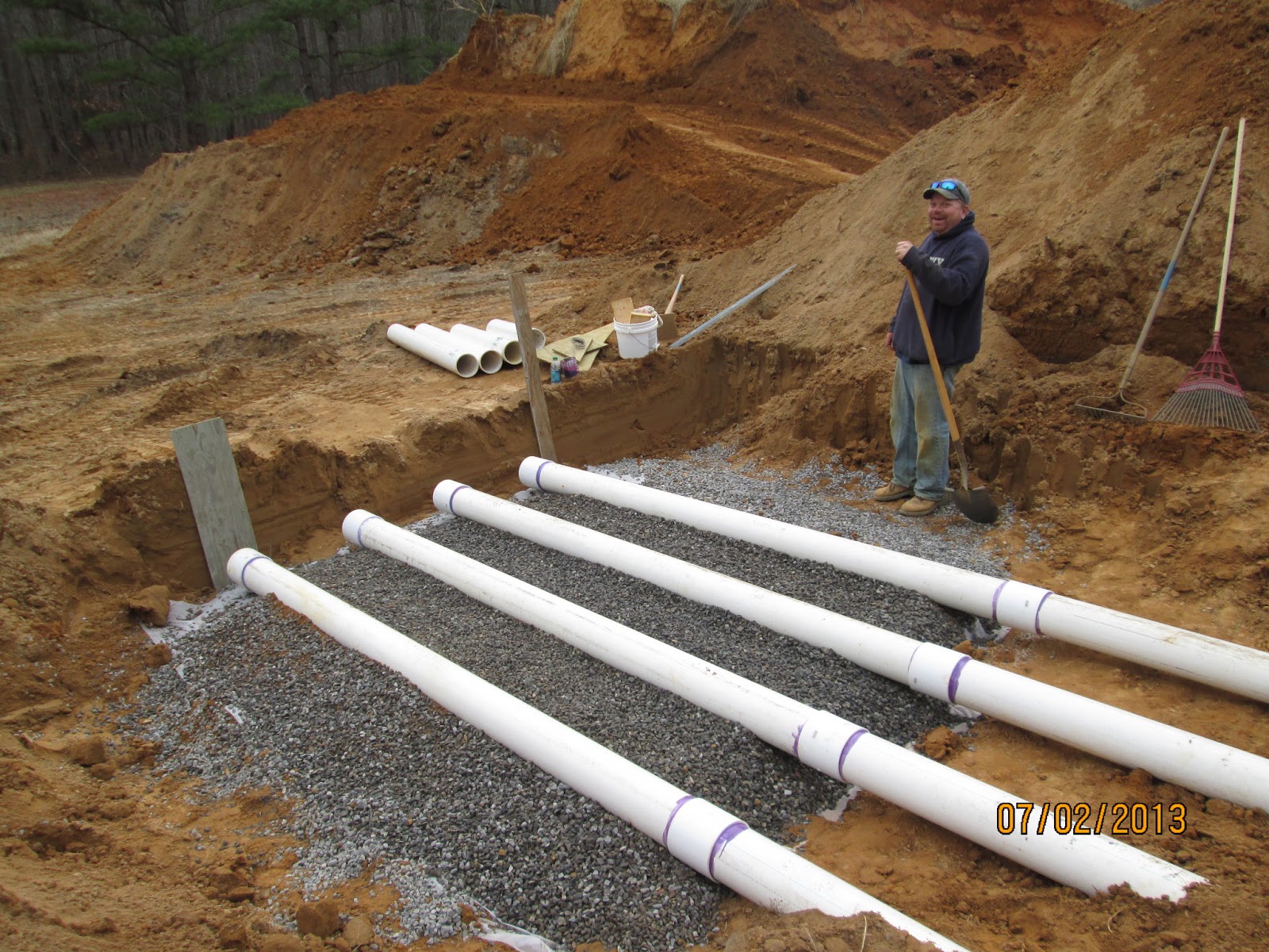Home weet Home Garage Earth Tube Progress
