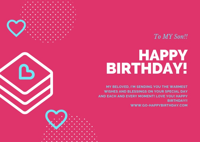 Birthday Greetings For Son Birthday Greetings For Son