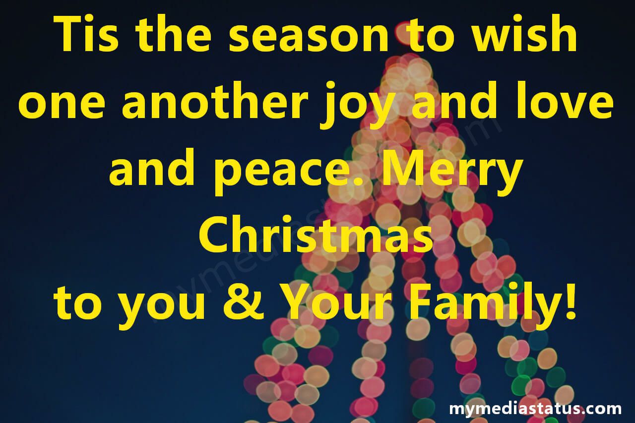 450+ Best Merry Christmas Wishes, Quotes,Text and Messages With Image