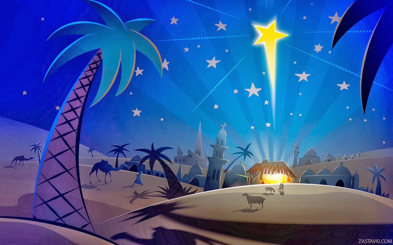 Wallpaper Desk : Christmas Night WallpaperWallpaper Desk