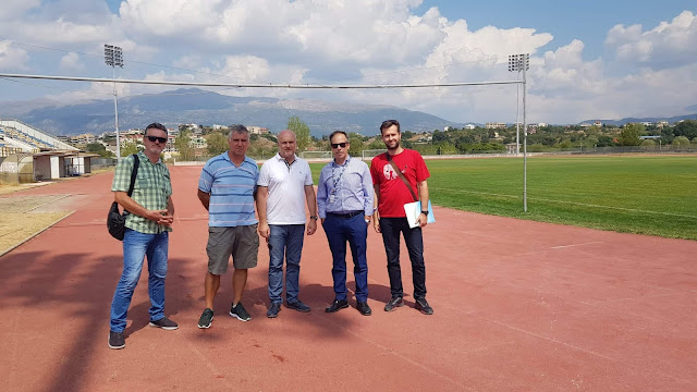 Γιάννενα: Επίσκεψη του γενικού γραμματέα Αθλητισμού κ. Γιώργο Μαυρωτά σε αθλητικές εγκαταστάσεις