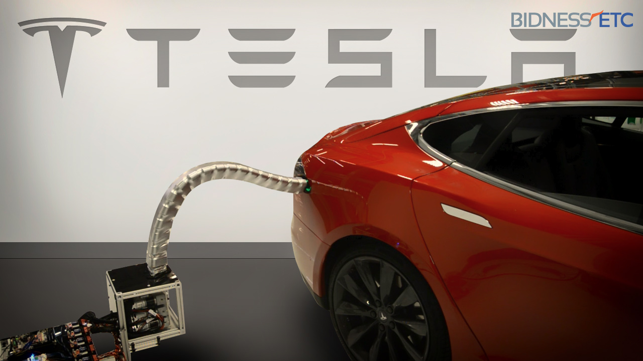 LatestTechtrends Snakelike Robot Charger for Electric Cars