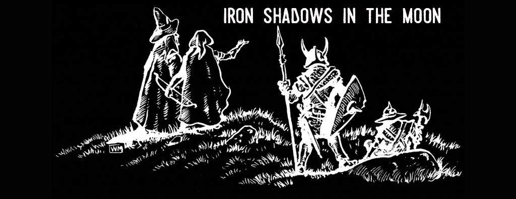 Iron Shadows in the Moon