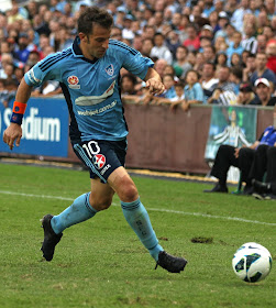 Del Piero played for Sydney FC in Australia after ending his time at Juventus in 2012