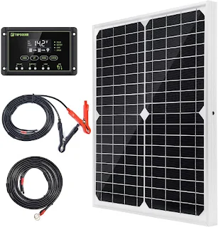 Solar Panel Kit 20W 12V
