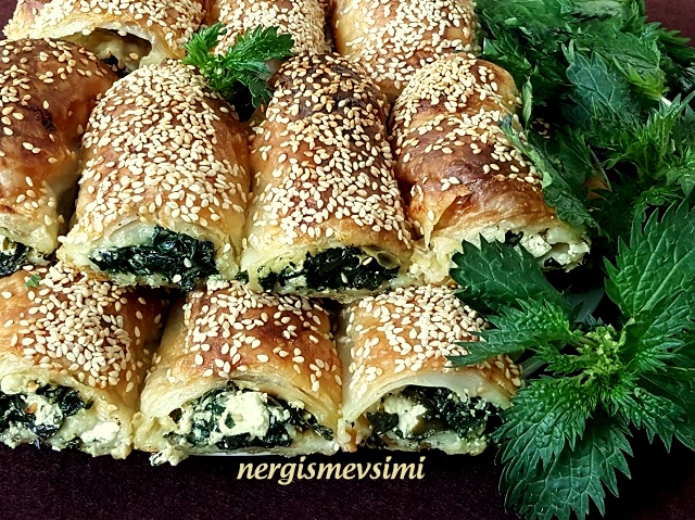 nergismevsimi ISIRGAN OTU BÖREĞİ