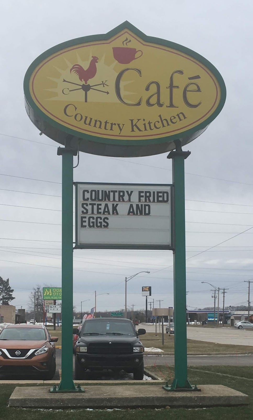 Broken Chains Three Meals At Country Kitchen
