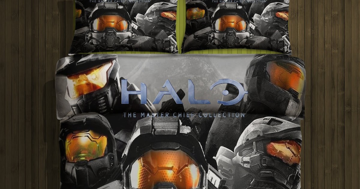 Halo Special Fleece Blanket (Large) with 2 pillow cases 109279287,109280083(2) Maya Store2u