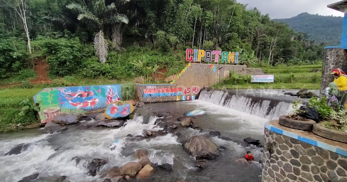 Wisata Sungai Cipatani yang jadi Alternatif Wisata Warga
