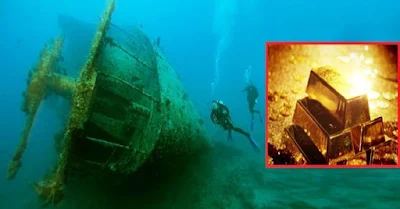 العثور على سفينة روسية غارقة تحمل 200 طن من الذهب