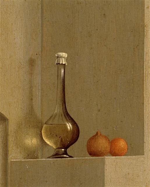 Rogier Van der Weyden - L'Annonciation, detail