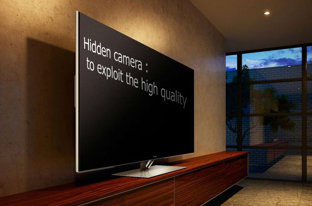 LG ultra HDTV + Hidden Camera ProworlD