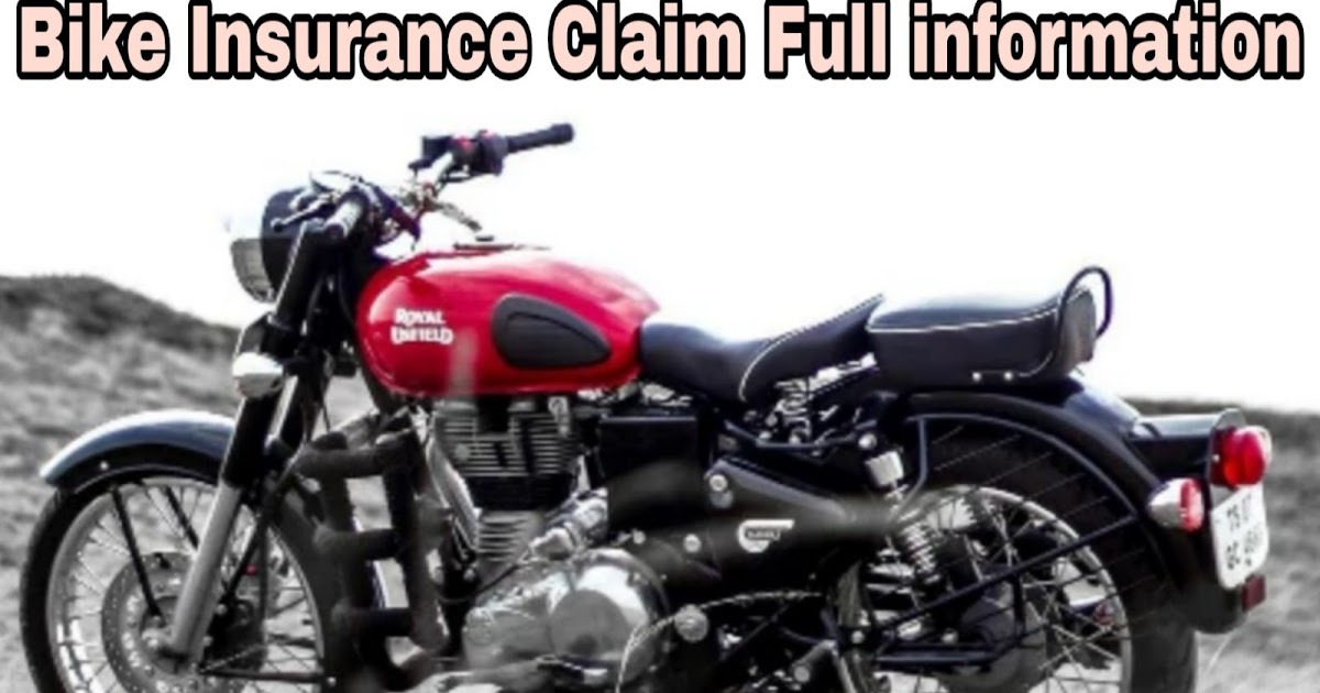 Motorcycle Insurance Claim full Information In Hindi 2020 ...