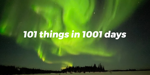 101 things in 1001 days