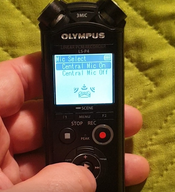 Using the Olympus LSP4 voice recorder in 2020