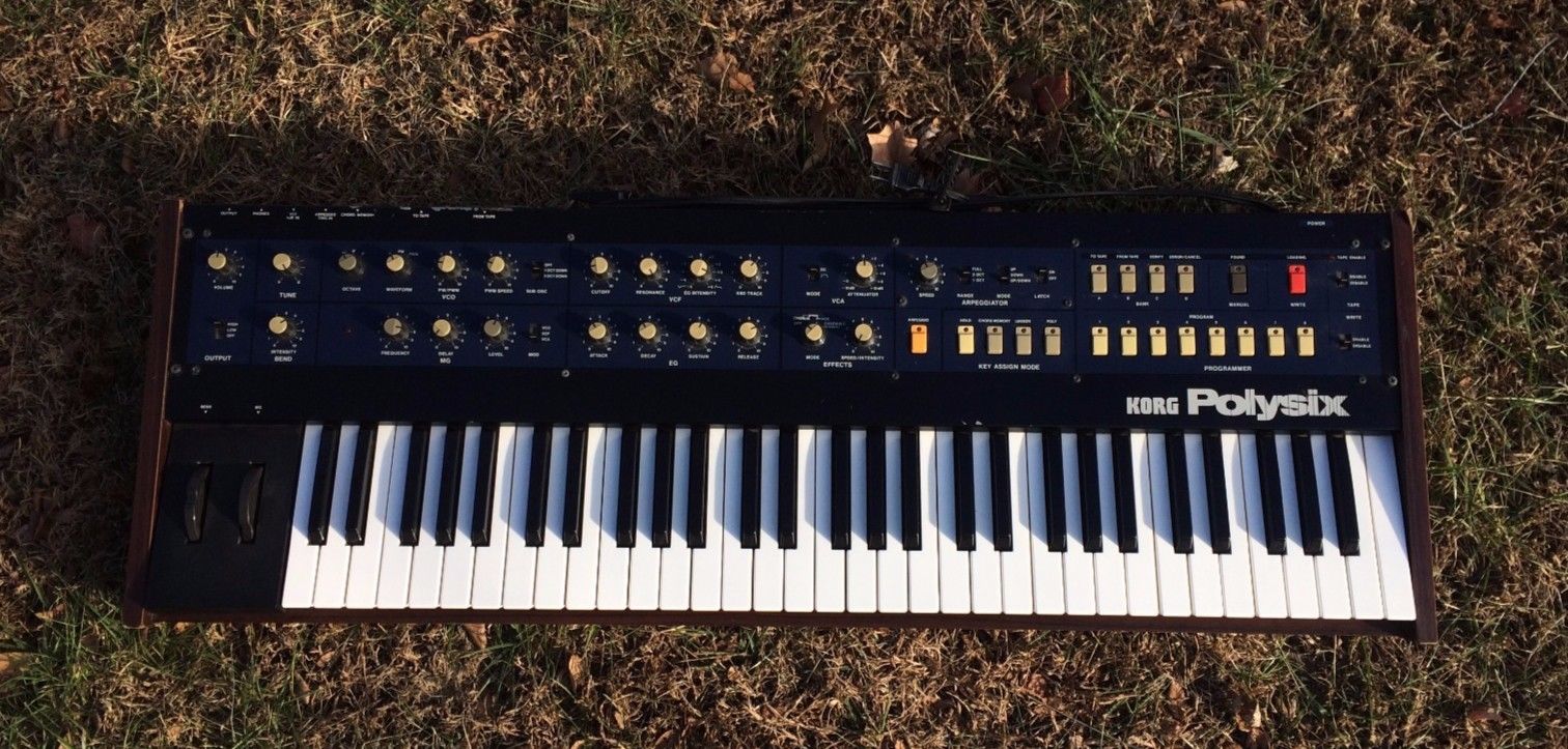 MATRIXSYNTH Vintage Polysix Analog Synthesizer SN 466466