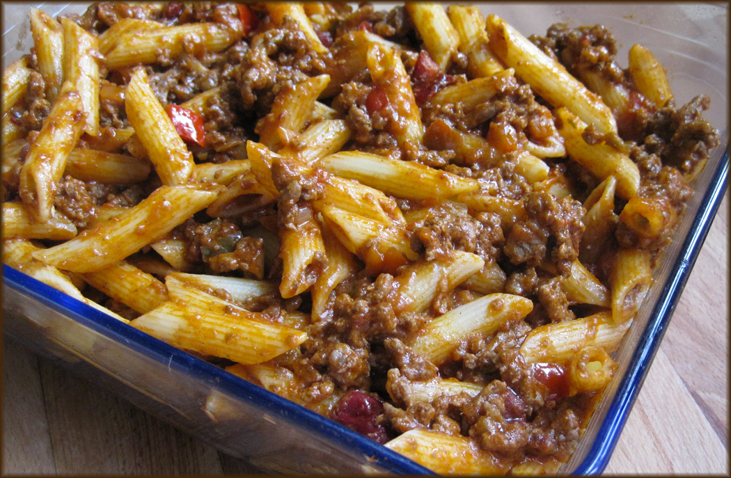 Philly Chilli Pasta Bake Super Quick Recipe A Glug of Oil