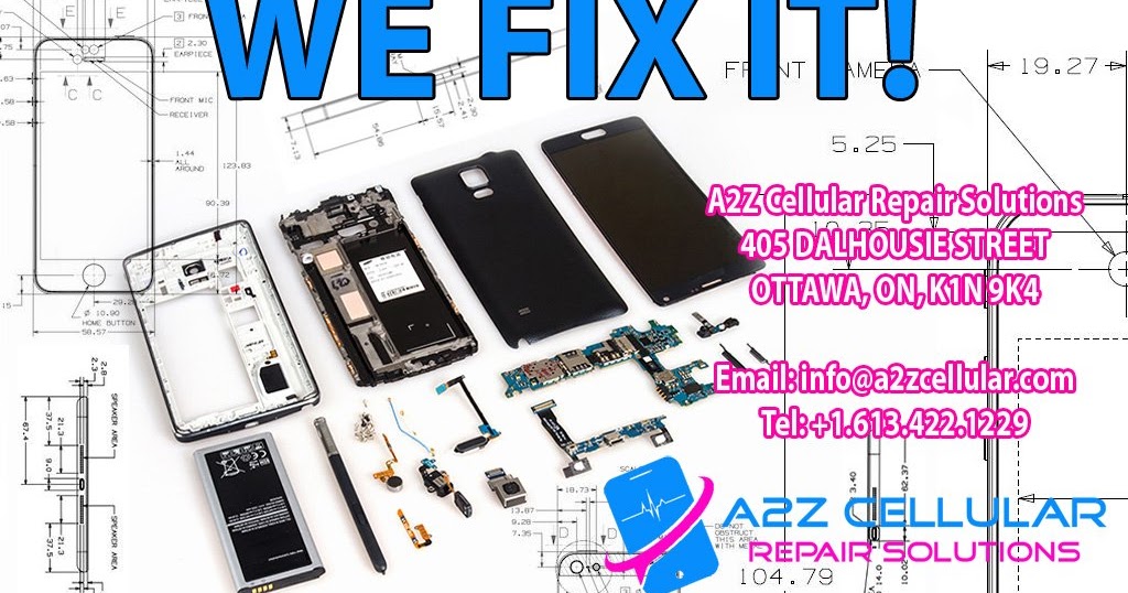 A2Zcelluar, Fast and Quality mobile repair shop in Ottawa.