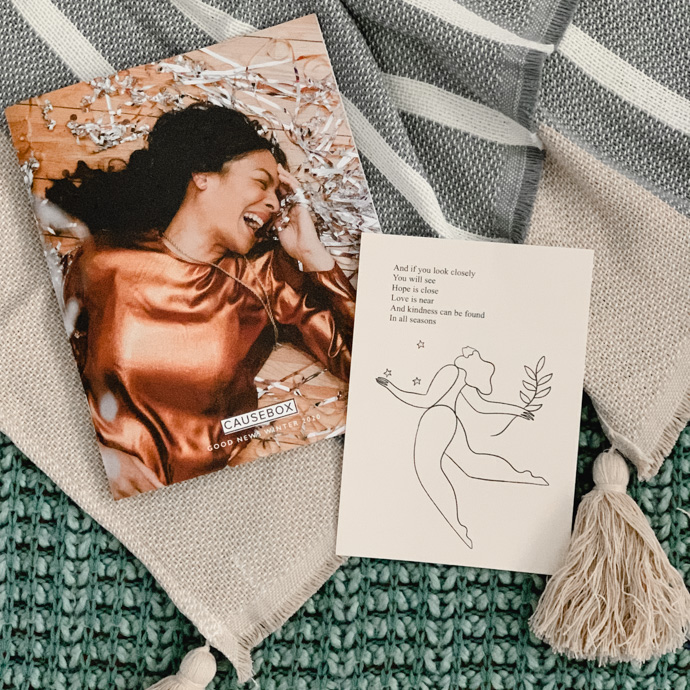 CAUSEBOX Winter 2020 Unboxing