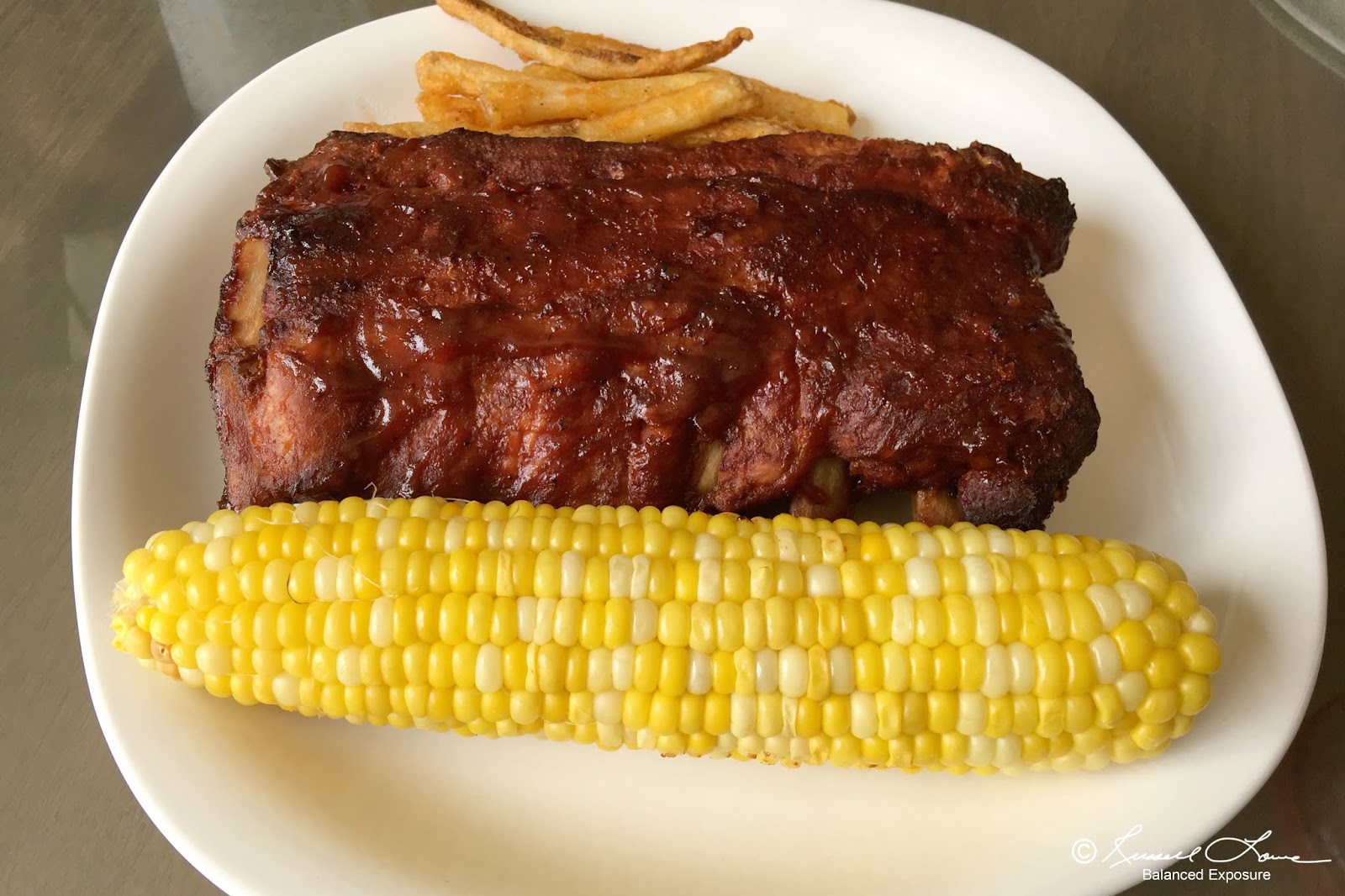 Russ' Culinary Adventures Three Slabs of Ribs on the 18.5" er