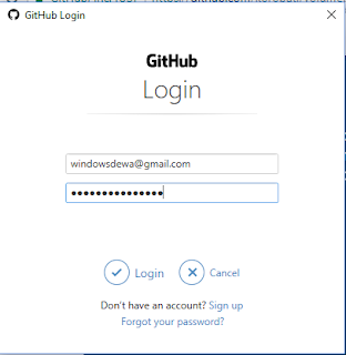 Password github
