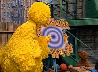 Big Bird teaches Baby Bear the alphabet. Sesame Street Do the Alphabet