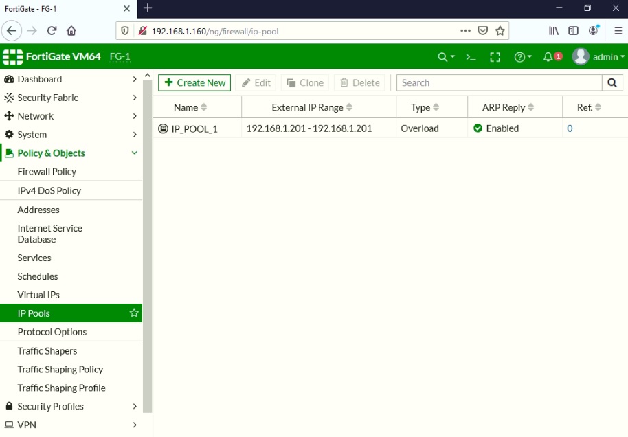 My Cybersecurity Journal FortiGate Network Address Translation (NAT)