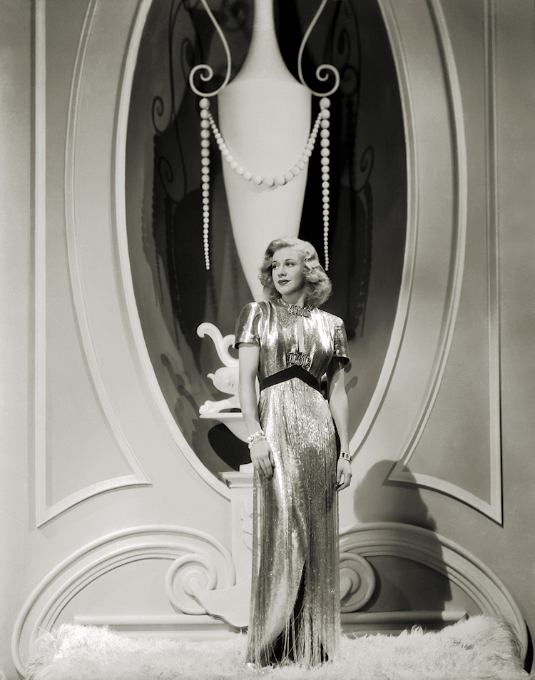 Gods and Foolish Grandeur Ginger's gown Ginger Rogers in fashion