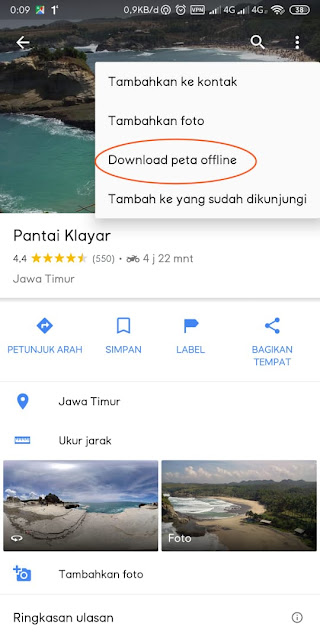 Cara Membuat Peta Offline di Google Maps