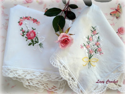 handkerchiefs with lace