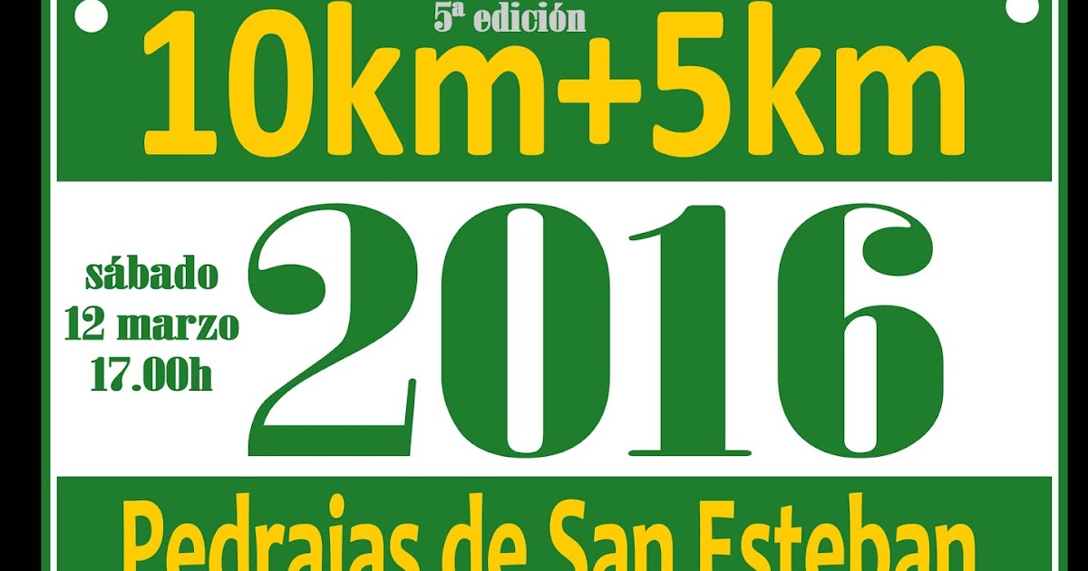 Runvasport Pedrajas de San Esteban. 10 y 5 Km. 12/03/2016
