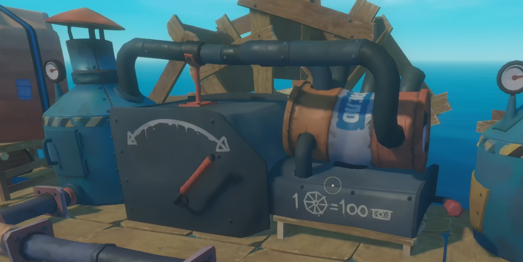 【Raft】エンジン・舵輪等の動力系アイテム使用方法多趣味のつらつらブログ