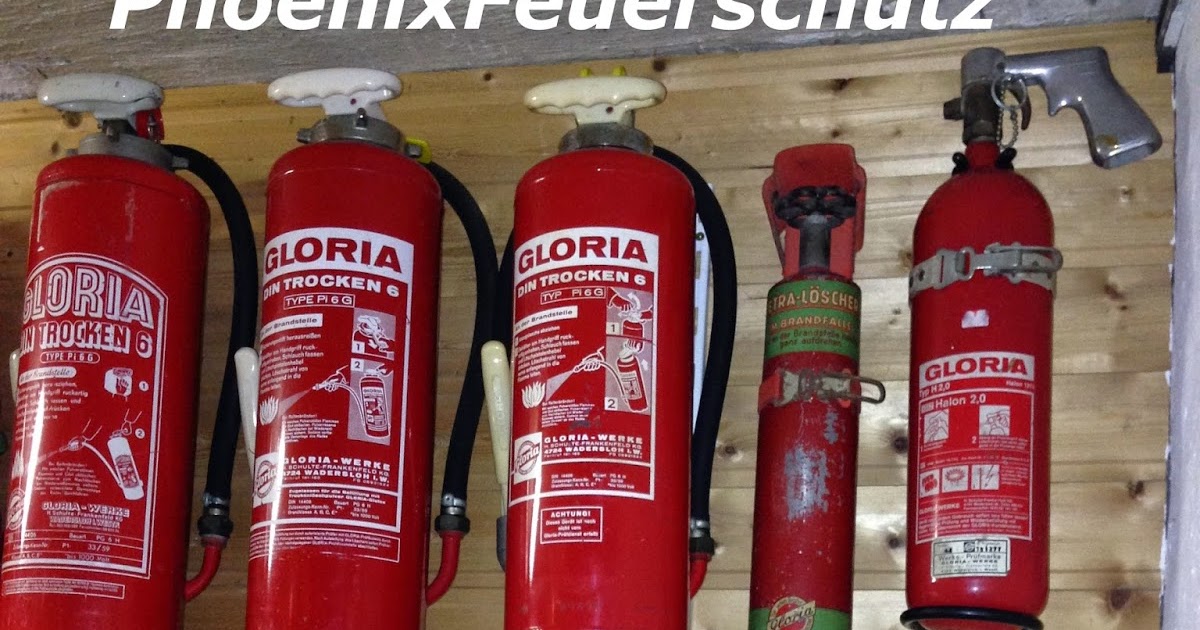 PhoenixFeuerschutz: Annahme von alten Feuerlöschern