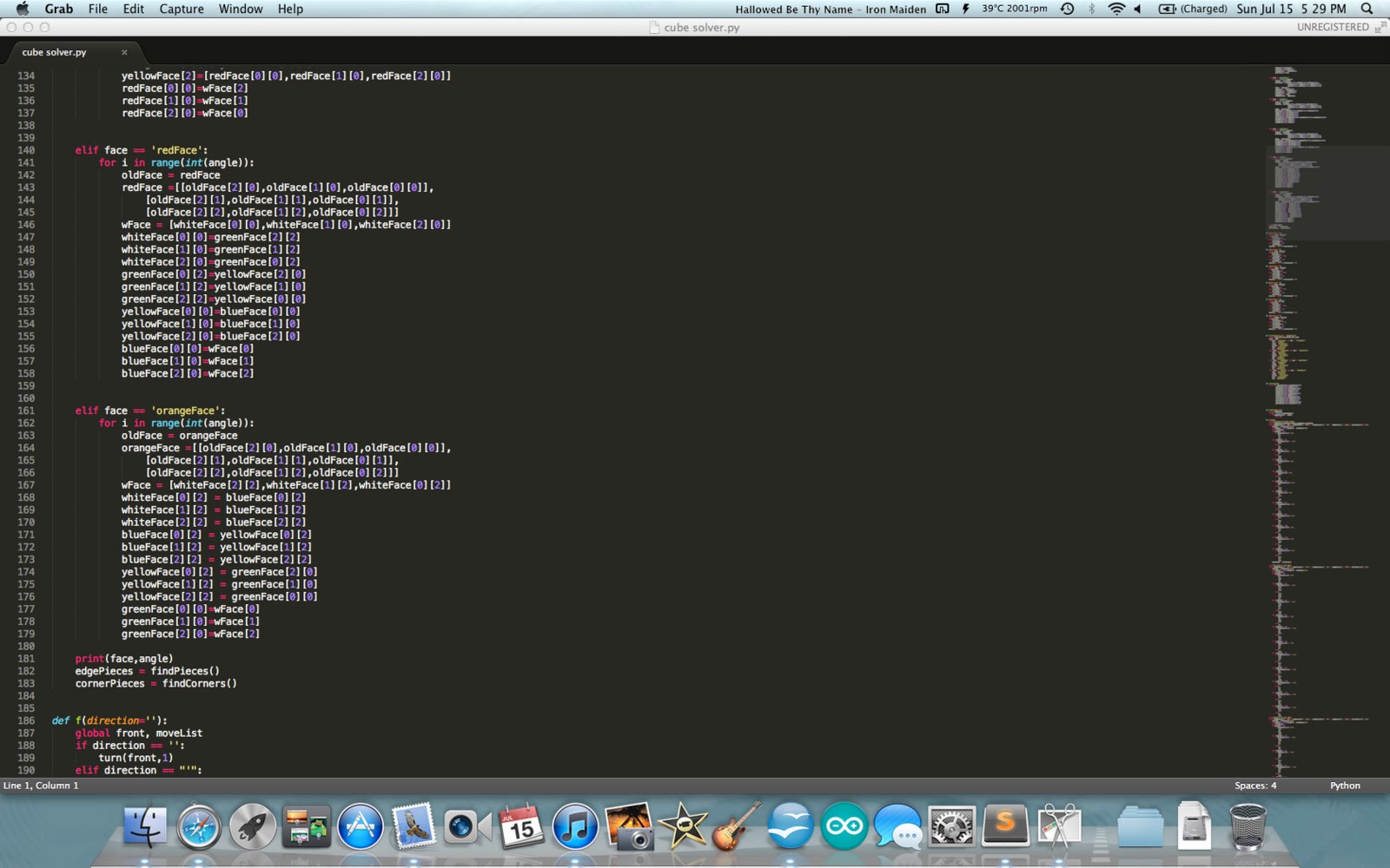 creativetronics: Rubiks Cube Solver