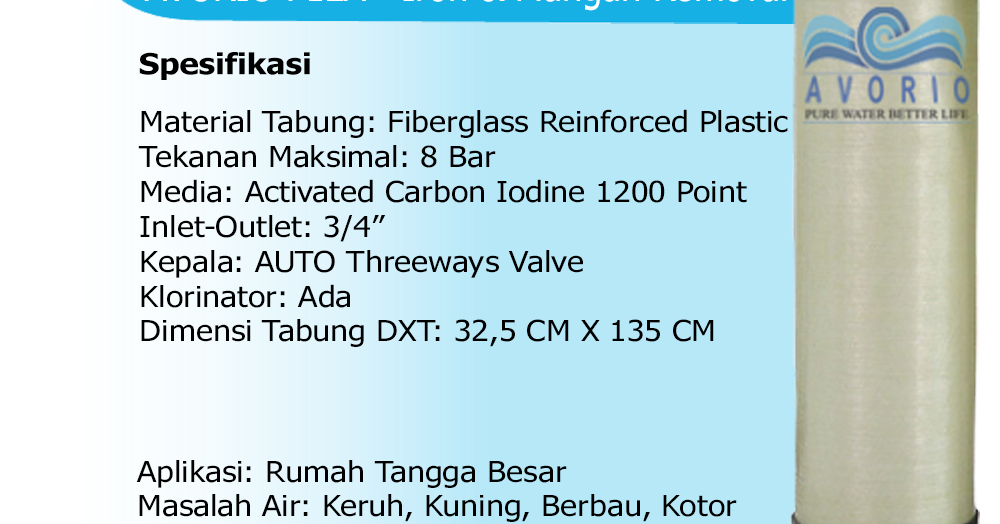 Jual Filter Air Tangerang