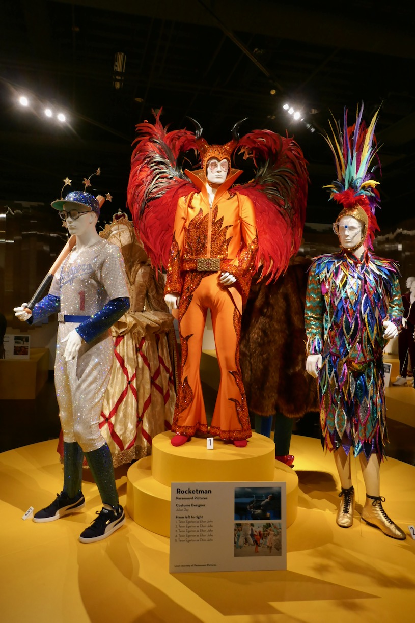 Hollywood Movie Costumes and Props Taron Egerton's Elton John costumes